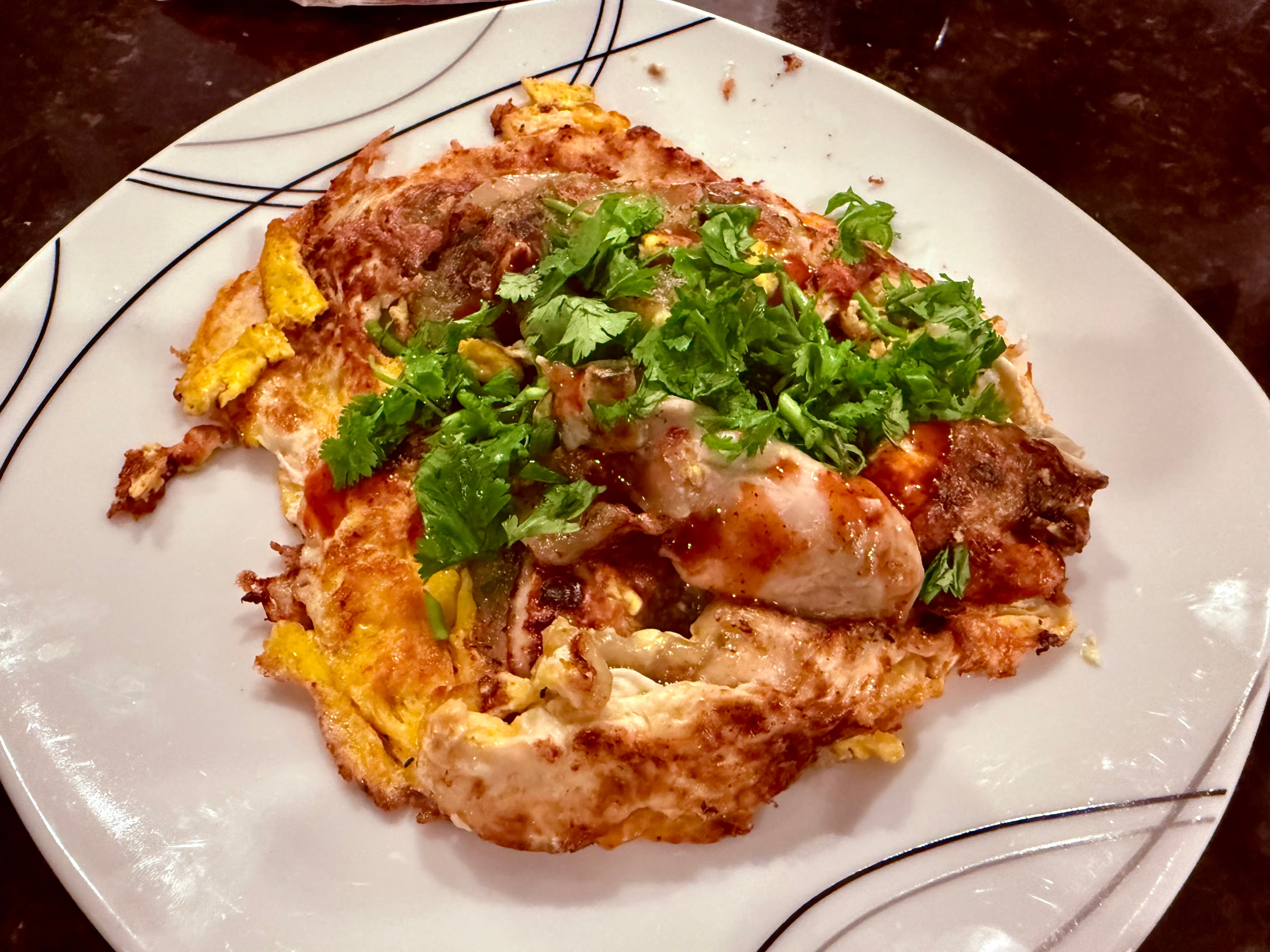 Taiwanese Oyster Pancake